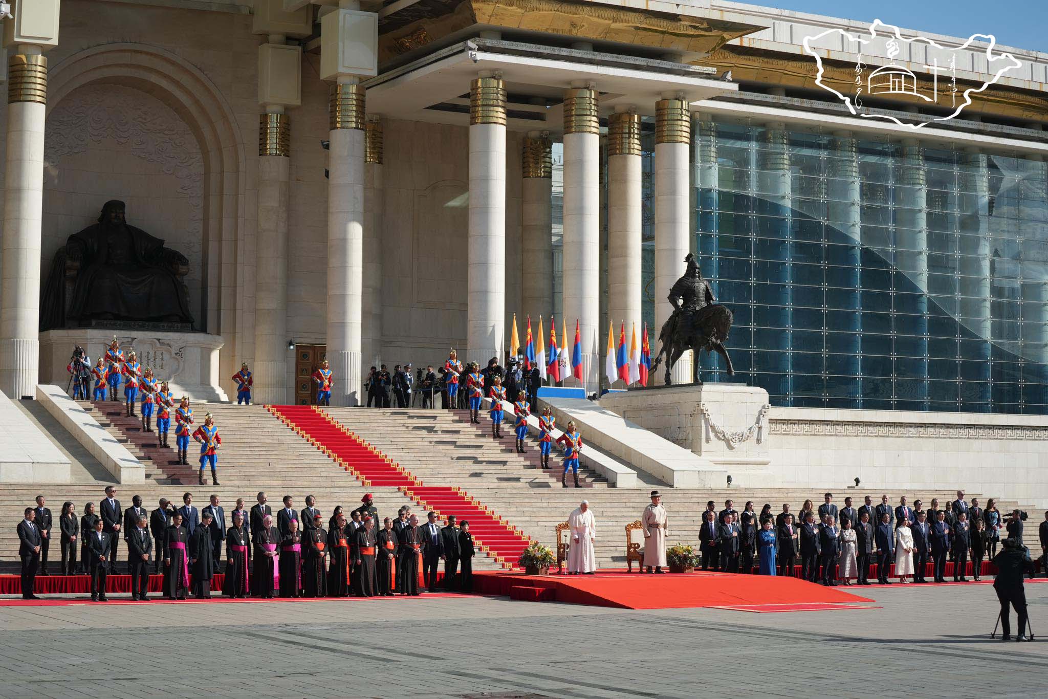 Homenaje a la estatua de Gengis Khan