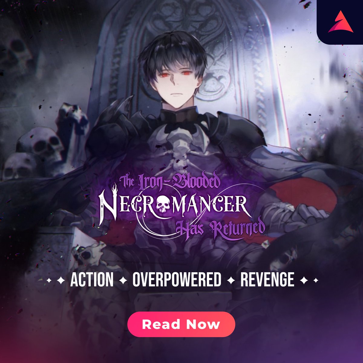 alandalstories's tweet photo. Delve deep into the dark recesses of an awakened necromancer's tale. Entangled in a web of death and unanswered questions, can he unravel the enigma of his new powers and seek vengeance for his fallen brother?  

 Read <The Iron-Blooded Necromancer Has Returned> on #Alandal and witness the price of vengeance.  

✦・https://t.co/xnJw4aUk5z