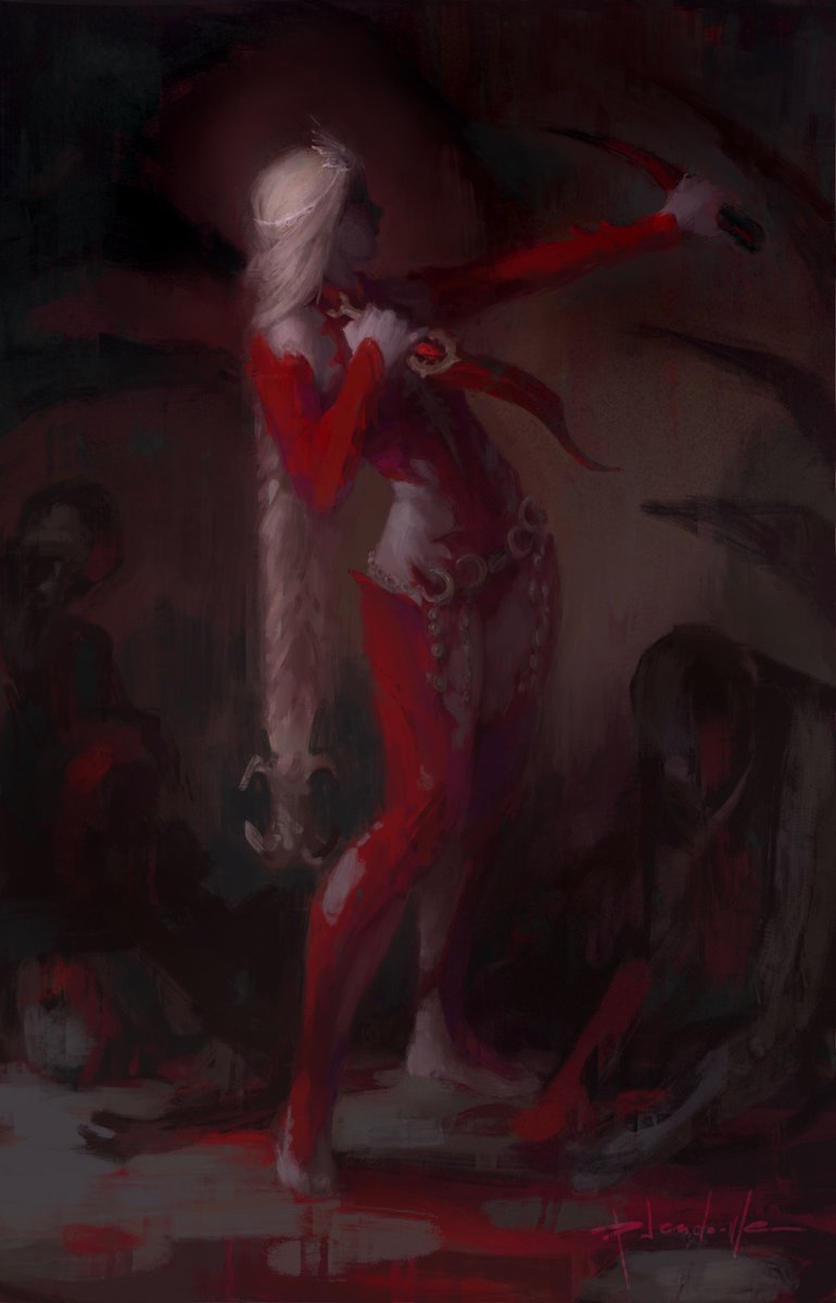 When you wish there was more time with Orin :3 #BaldursGate3 #bg3 #BG3fanart #OrintheRed
