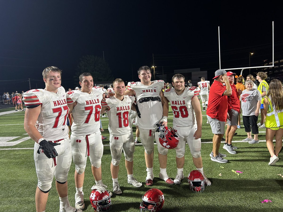 3 and 0 feels so good! Our Offensive line did a great job this evening paving the way for <a href="/kameron_bates/">Kameron Bates</a>