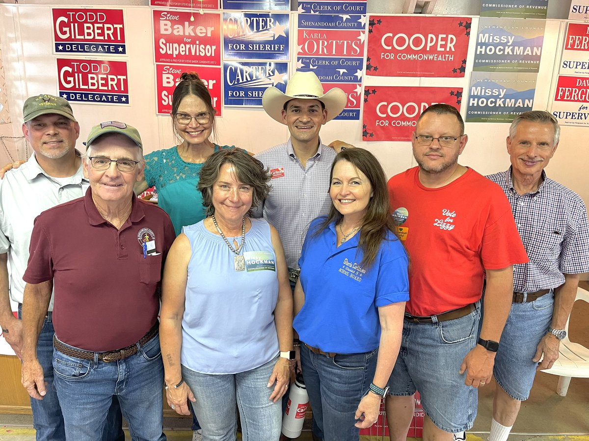 EddieGarciaVA's tweet photo. It was a great evening at the Shenandoah County Fair meeting and speaking to so many hard working Virginians!
#WorkingForWorkingPeople
#bettertomorrow
#Virginia https://t.co/R2AYTkUlav