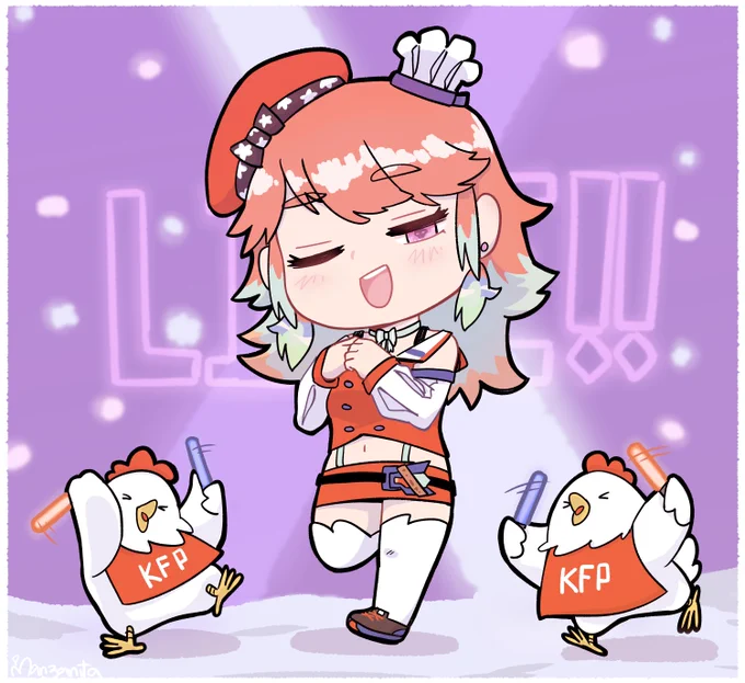 mygosh~ I found the first chibi I made of Kiara and I have learned so much this time  