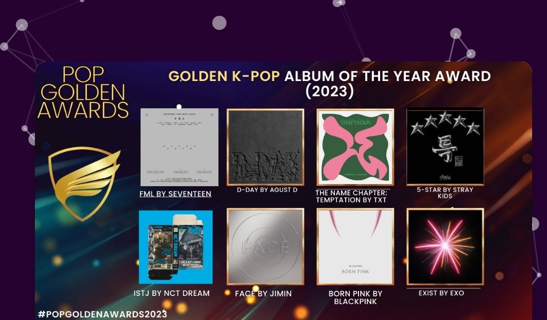 aguststream's tweet photo. Vote for D-DAY for K-Pop Album Of The Year at the Pop Golden Award 2023. Remembering that this is a LEGITIMATE voting and that there will be PHYSICAL AWARDS!

I vote #Dday by #AgustD for #KpopAlbumOfTheYear at #PopGoldenAwards

Also vote for the app:
https://t.co/Bg1SMaWnIl https://t.co/BTiupYp8JM