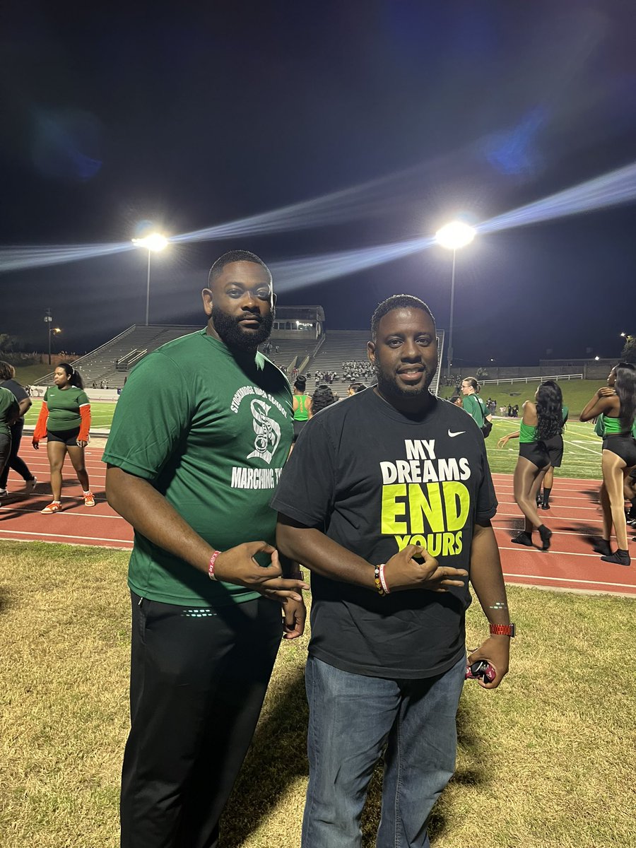 Alvin M. Williams (@alvinmwilliams) on Twitter photo Got a chance to support my line brother tonight, Mr. Jerrod Perry, Director of Bands for <a href="/SHS_HCS/">Stockbridge HS (GA)</a> ! 👌🏾♦️👌🏾 Got a chance to support my line brother tonight, Mr. Jerrod Perry, Director of Bands for <a href="/SHS_HCS/">Stockbridge HS (GA)</a> ! 👌🏾♦️👌🏾