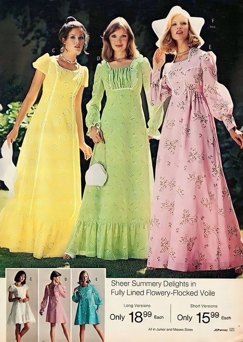 Ye Olde Prairie Dress #1970s #prairiedress #70sfashion