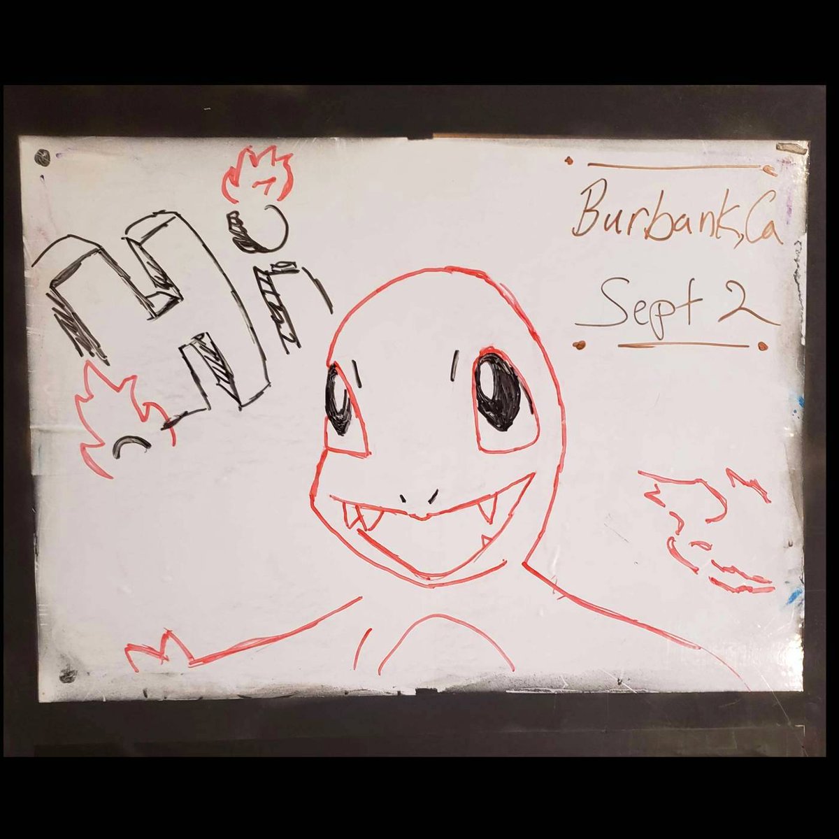 Coming to Burbank for Re-charmander day? Hi!