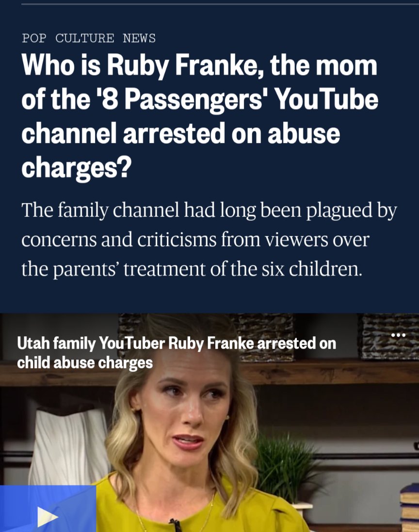 ask_aubry's tweet photo. Tradwife mommy influencers have always rubbed me wrong with their incessant pressure on their kids to be perfect for the camera. Ruby Frankie's sisters are momfluencers too, claim they didn't say anything because they were protecting the kids, dafuq? 

The woman starved her kid! https://t.co/2P1rcrxVz5