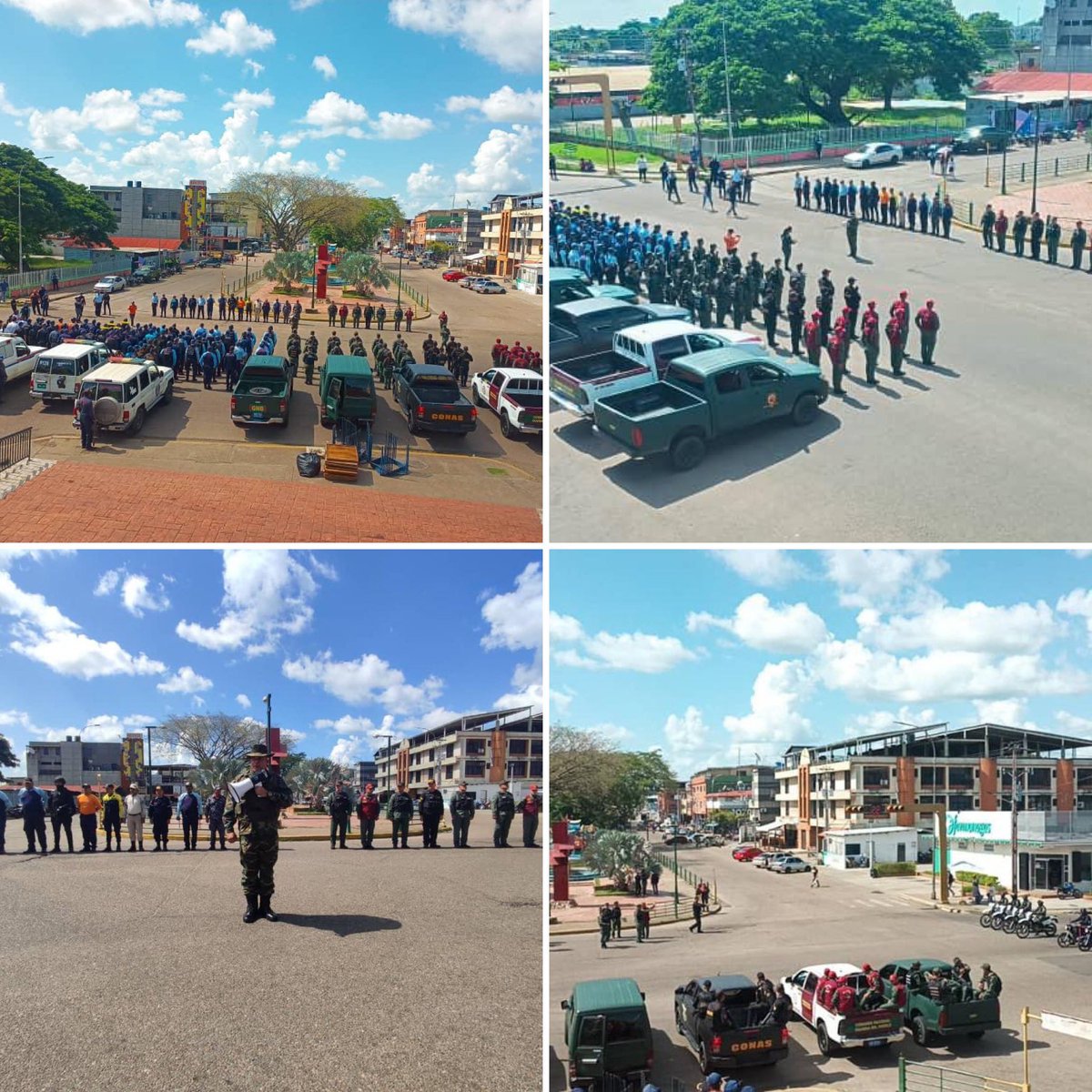 #FANB y OSC desplegados en el mantenimiento de la Paz y el sosiego de la población venezolana.

#IntegrarEsVencer