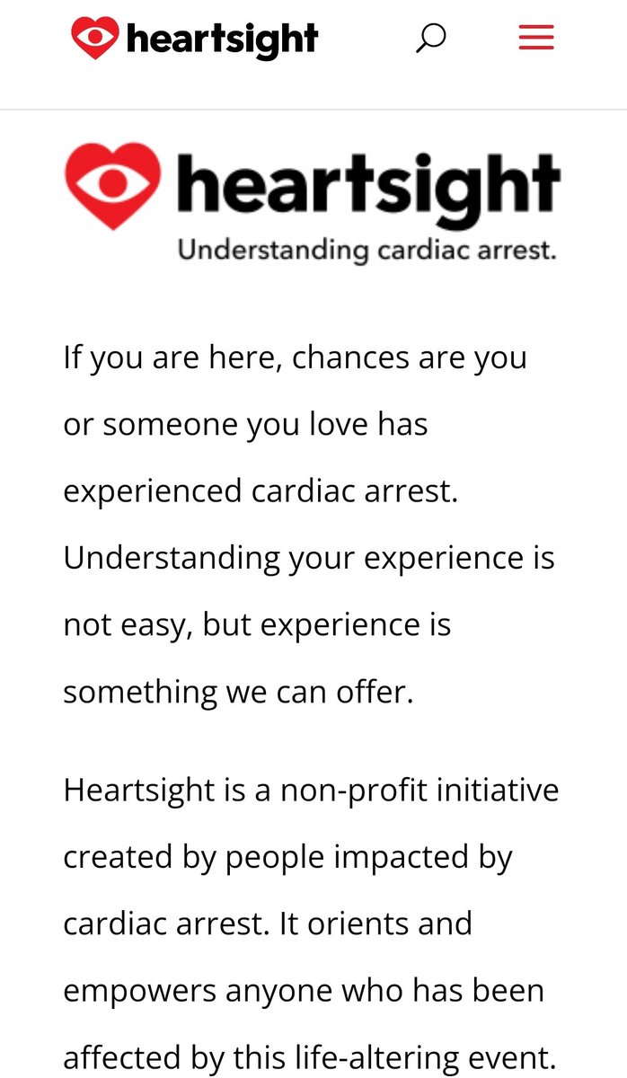 PSnobelen's tweet photo. A project I have been working on, supported by @Peel_Paramedics is here: ‼️Heartsight‼️ an informational resource created by/for those who are survivors, families, clinicians, and researchers who have been affected by cardiac arrest. 

Check us out: https://t.co/PBC7MSehKa https://t.co/wOvos2Oe1x