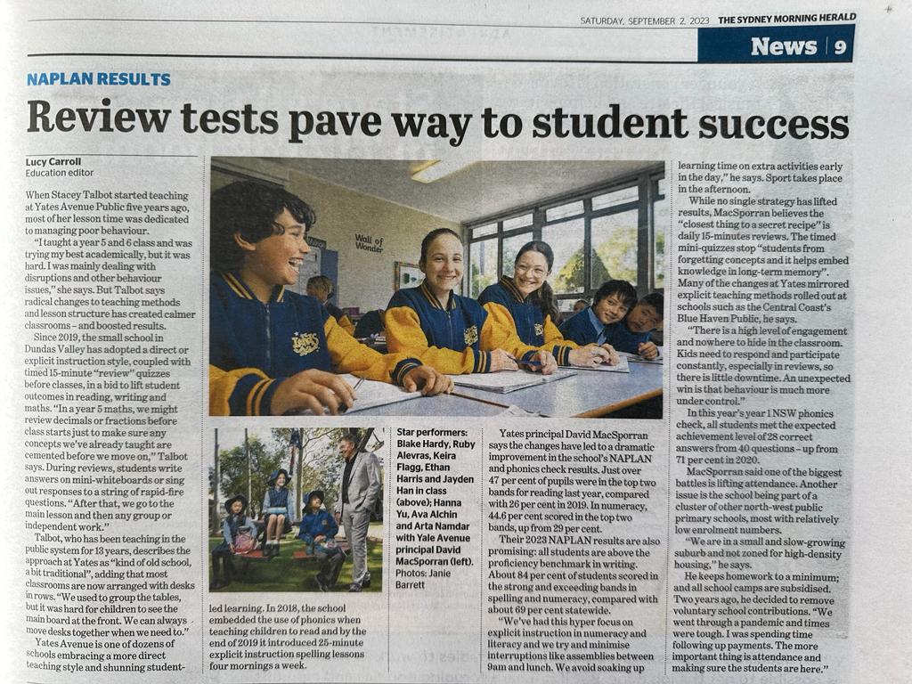 David MacSporran (@dmacsporran) on Twitter photo Proud of the achievements of students and teachers <a href="/yatesavenuePS/">Yates Avenue PS</a>. Keeping the focus on evidence-based practices and continuous improvement. Proud of the achievements of students and teachers <a href="/yatesavenuePS/">Yates Avenue PS</a>. Keeping the focus on evidence-based practices and continuous improvement.