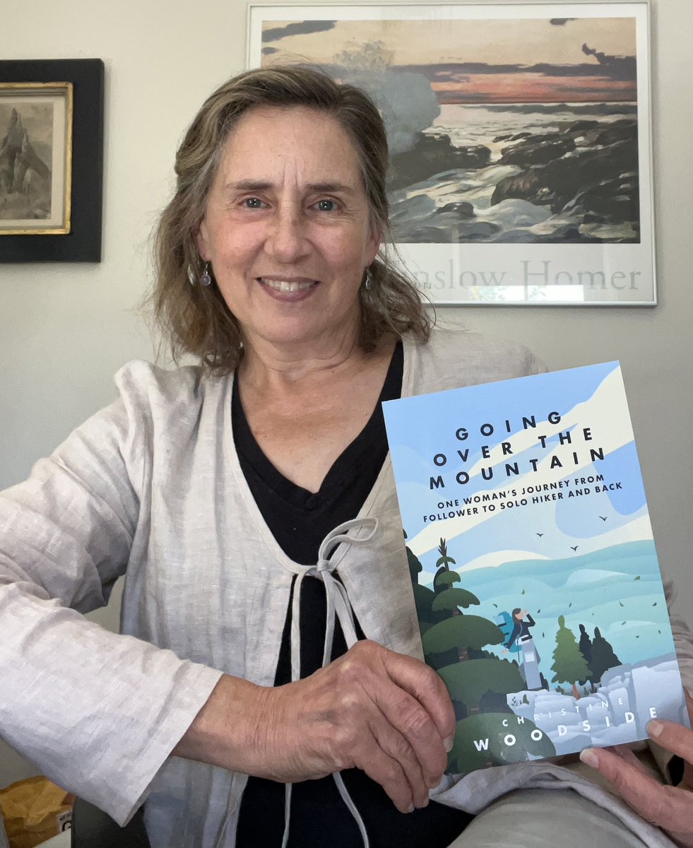 GOING OVER THE MOUNTAIN climbs into a bookstore near you any day. Book launch Sept 10 <a href="/BreakwaterBooks/">Breakwater Books</a>