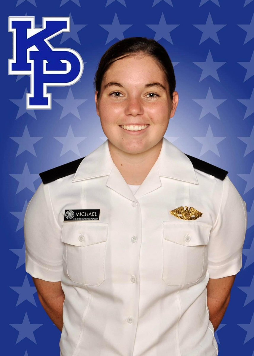 JWMHS_cortier's tweet photo. Congratulations to @jwmhs alum, Plebe Julie Michael, on making her debut in college soccer tonight as the US Merchant Marine Academy faced the Coast Guard Academy in their season opener. #GoKingsPoint #GoMariners #BeatCoastGuard https://t.co/ffWOM6o6Ce