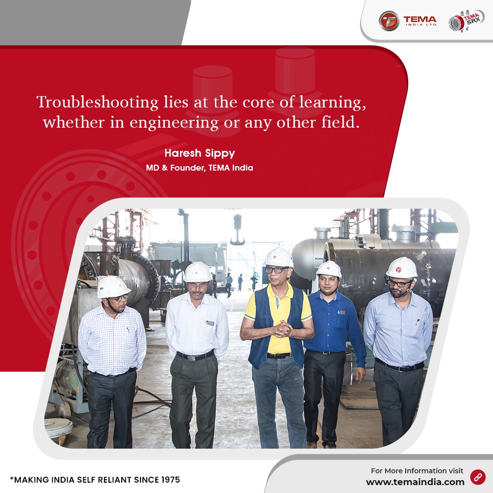 HareshSippy's tweet photo. In engineering, troubleshooting plays a vital role in doing the root cause analysis. It requires a structured approach that includes careful observation, and problem-solving techniques to identify and rectify any discrepancies.
#HareshSippy #lifelessons #thoughtoftheday #entrepreneurs #Engineering #ProblemSolving