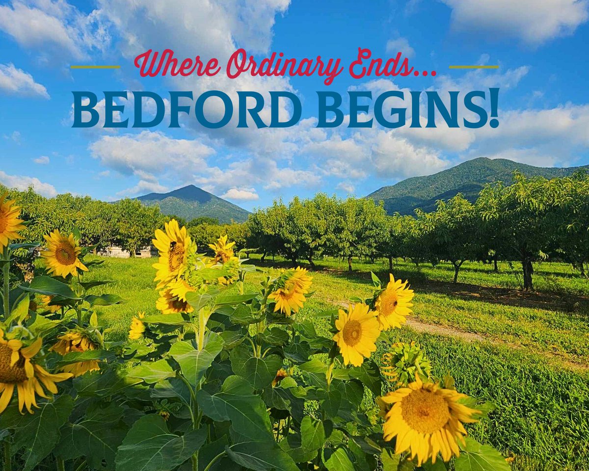 September is full of special events and we invite you to check out the new craft beverage trail, Bottled in Bedford!
conta.cc/45NTYI5
#DestinationBedfordVA #VAmountains #BottledinBedford <a href="/VisitVirginia/">visitvirginia</a>