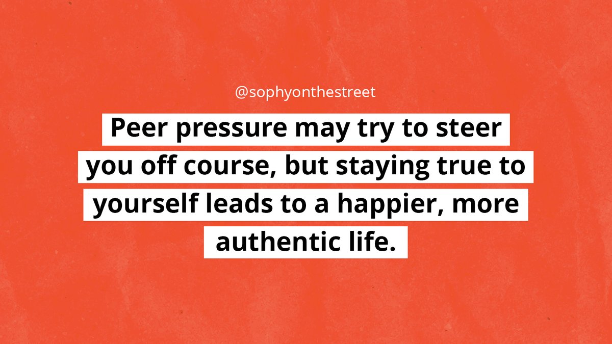 DrSophy's tweet photo. Ever felt the pull of peer pressure trying to sway your path?
.
.
.
#SophyontheStreet #EmbraceYourAuthenticity #NavigateYourPath https://t.co/mf7JHtrqm2