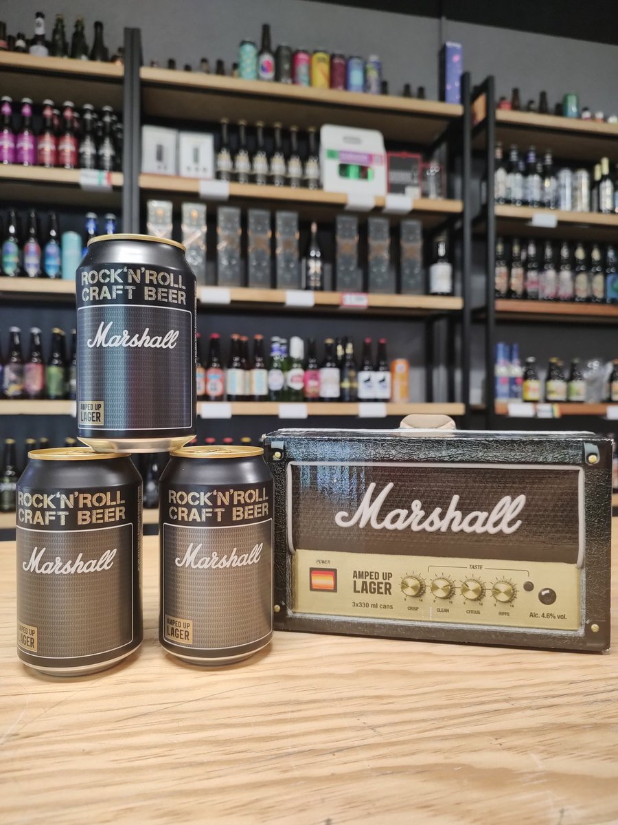 Lupulito_Amargo's tweet image. 🍺☕ ¿Amplificadores?... #Marshall también tiene sus propias cervezas. Actualmente disponible el set de su lager clara, #dorada , #ligera y #refrescante . #piezasLIMITADAS 🍻☝🏻✨

#TheBeerCompanyClaveria tu #CerveceriaDeClaveria 🍻 🤟🏻 

 ¡¡Te esperamos!! 🍻 🤟🏻 #TBCclaveria