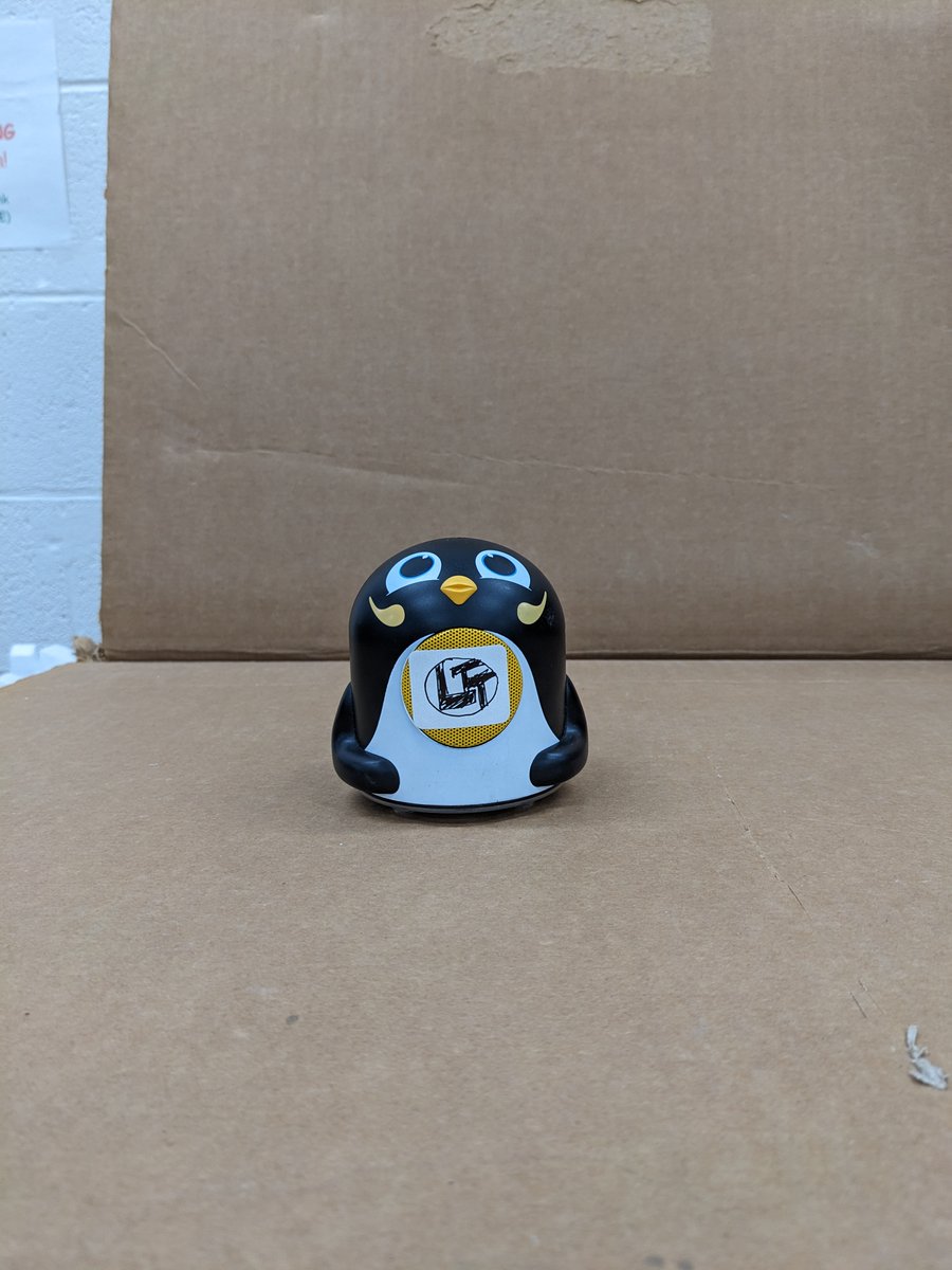 ChenSherri's tweet photo. @luke_lafr I got a Tux statue, would you be making a Tux plushie? https://t.co/x5RmBuHxYK