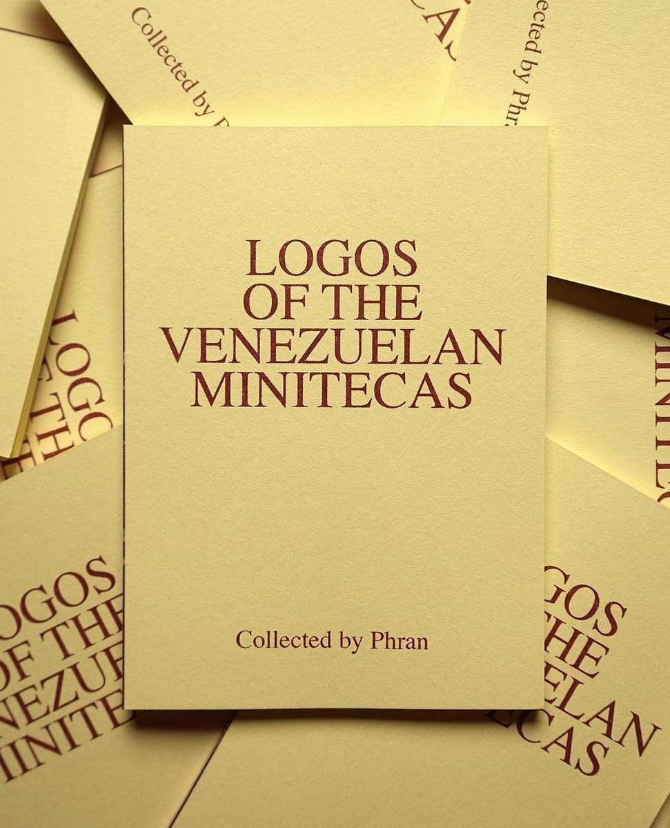 AsheColectores's tweet photo. Este fanzine está increíble! Logos of the Venezuelan Minitecas.
Una recopilación de logos de Minitecas más emblemáticas de los años 70 y 80. Recopilado por Francisco Mejía (Dj Phran) con texto de Juan Pablo Huizi (Miniteca Betelgeuse) historia viva 🇻🇪 Publica: Klasse Wrecks 🤟🏼 https://t.co/0KZEXlKmf0