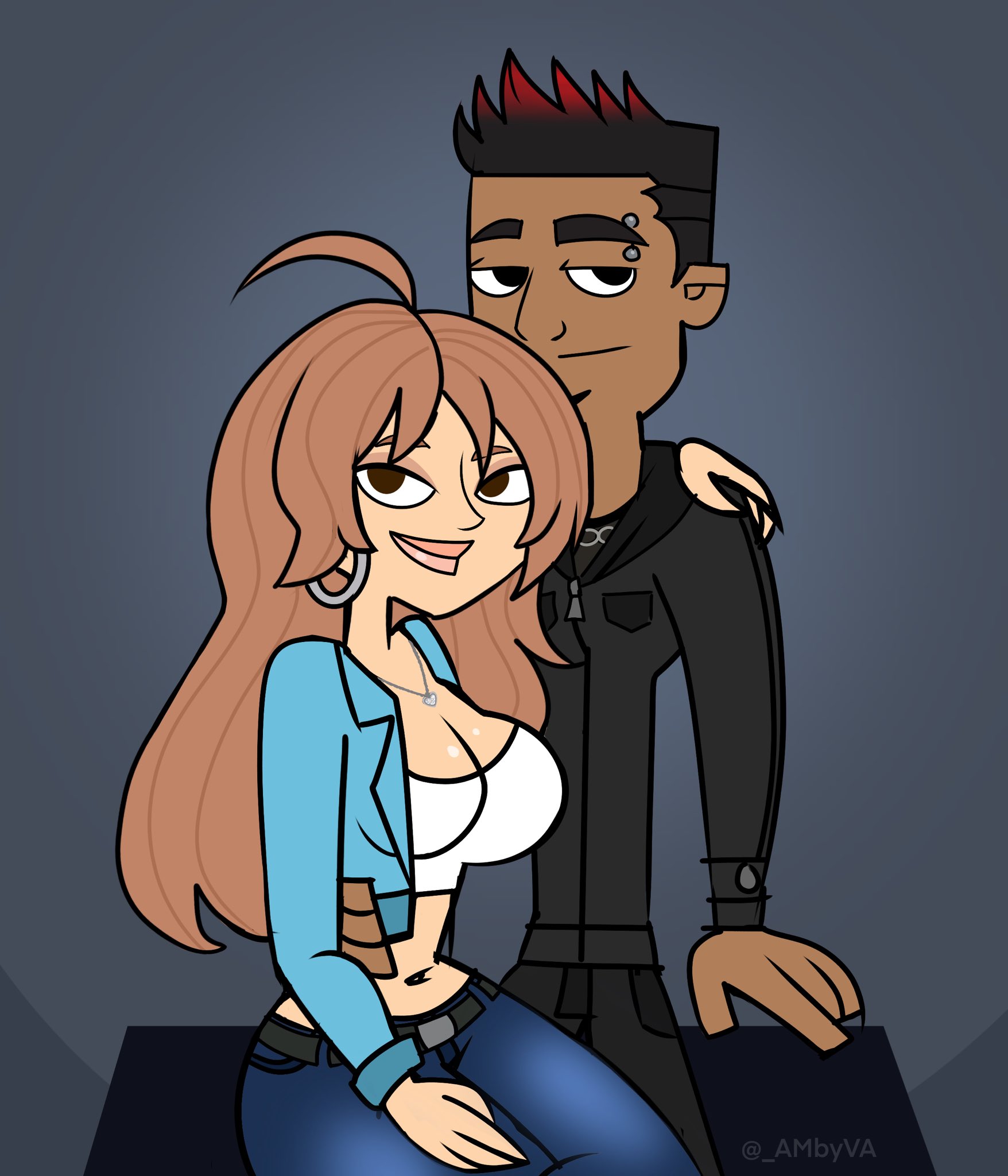 gwen (total drama) drawn by aetherion