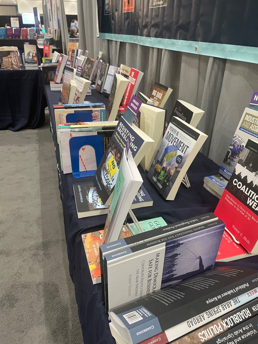 I got to see my book on the Cambridge book stand #APSA2023 🙂

 … and then I went back today and someone had bought it! 😳

Seriously what the heck. That’s my book; you had no right to buy it just because it was in a bookstore. The evils of capitalism revealed once again.