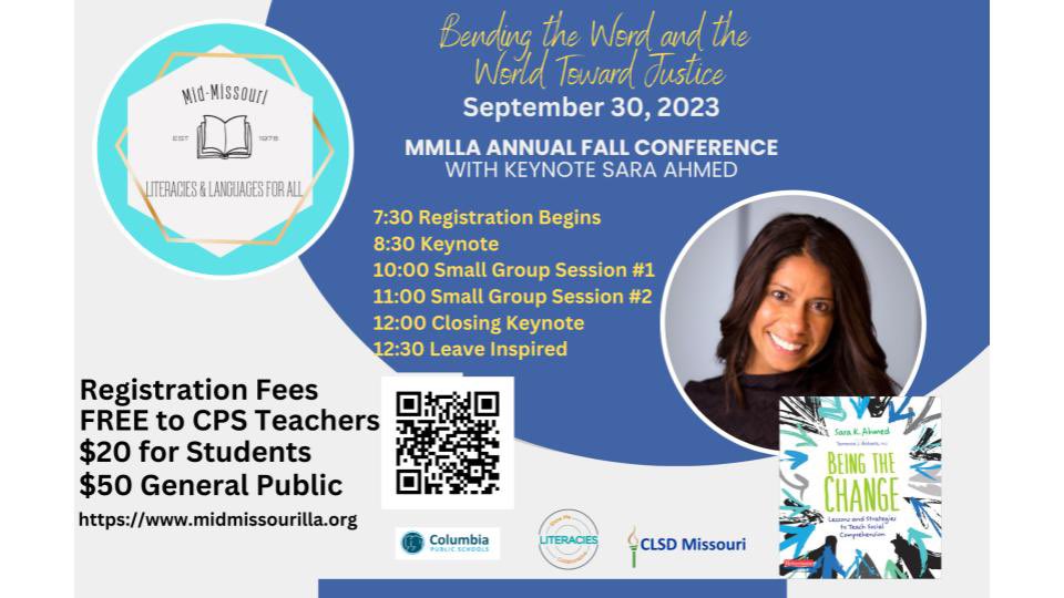 Have you registered yet? We are excited for another <a href="/MidMOLLA/">Mid-MO LLA</a> Fall conference with not only a great keynote, but some amazing small group sessions! No matter what level you teach, we have sessions for you! Register at midmissourilla.org 
We can’t wait to see you there!