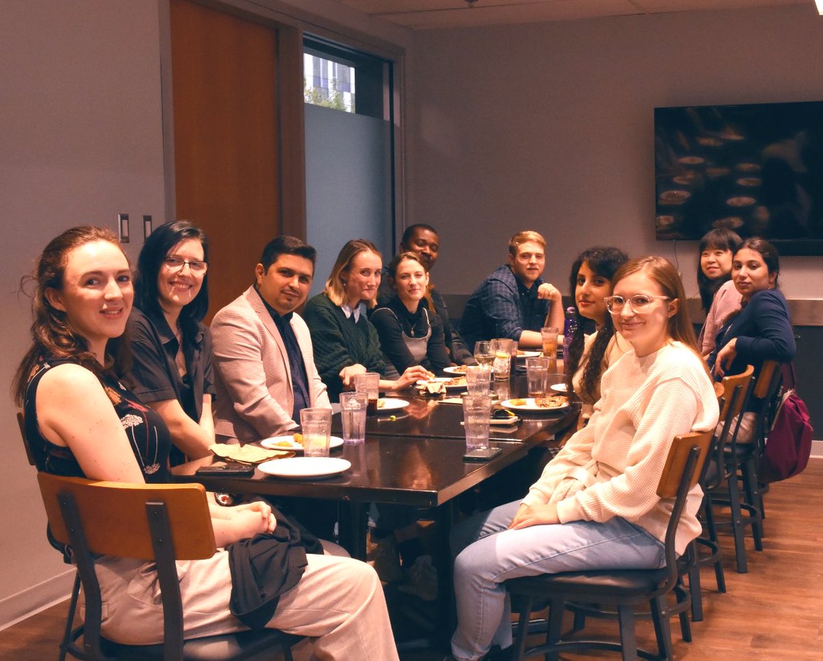 UCalgarySGSC's tweet photo. A great Welcome Gathering yesterday for @UCalgarySGSC, and the successful election of three new executives (more to come on that soon). 

Thanks everyone, and welcome!

#SGSC #UCalgary #sociology #gradschool https://t.co/6Q860p7EX0