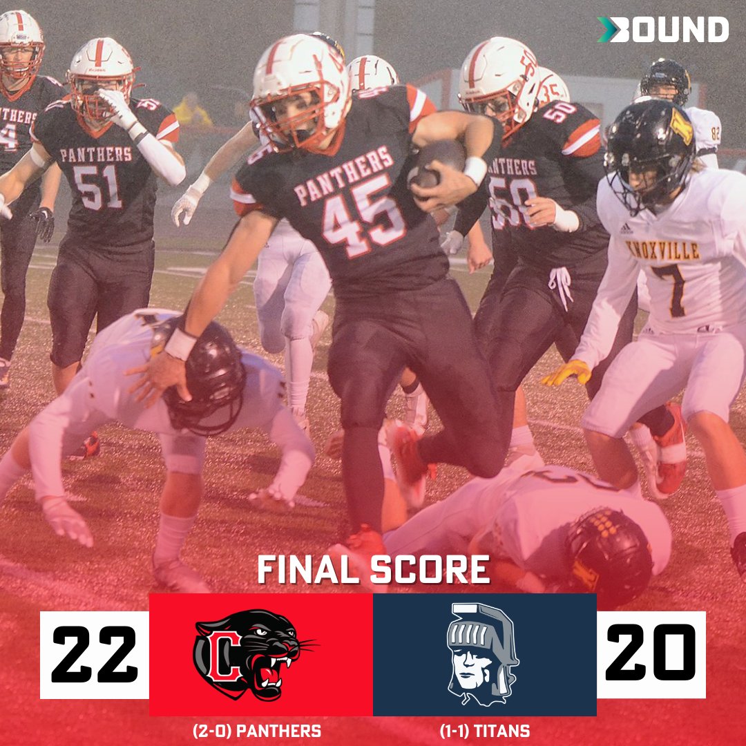 PANTHERS PULL IT OFF!

Creston upsets Lewis Central for their first win over the Titans since 2011!

#iahsfb #ihsaa 

📸 Creston News Advertiser