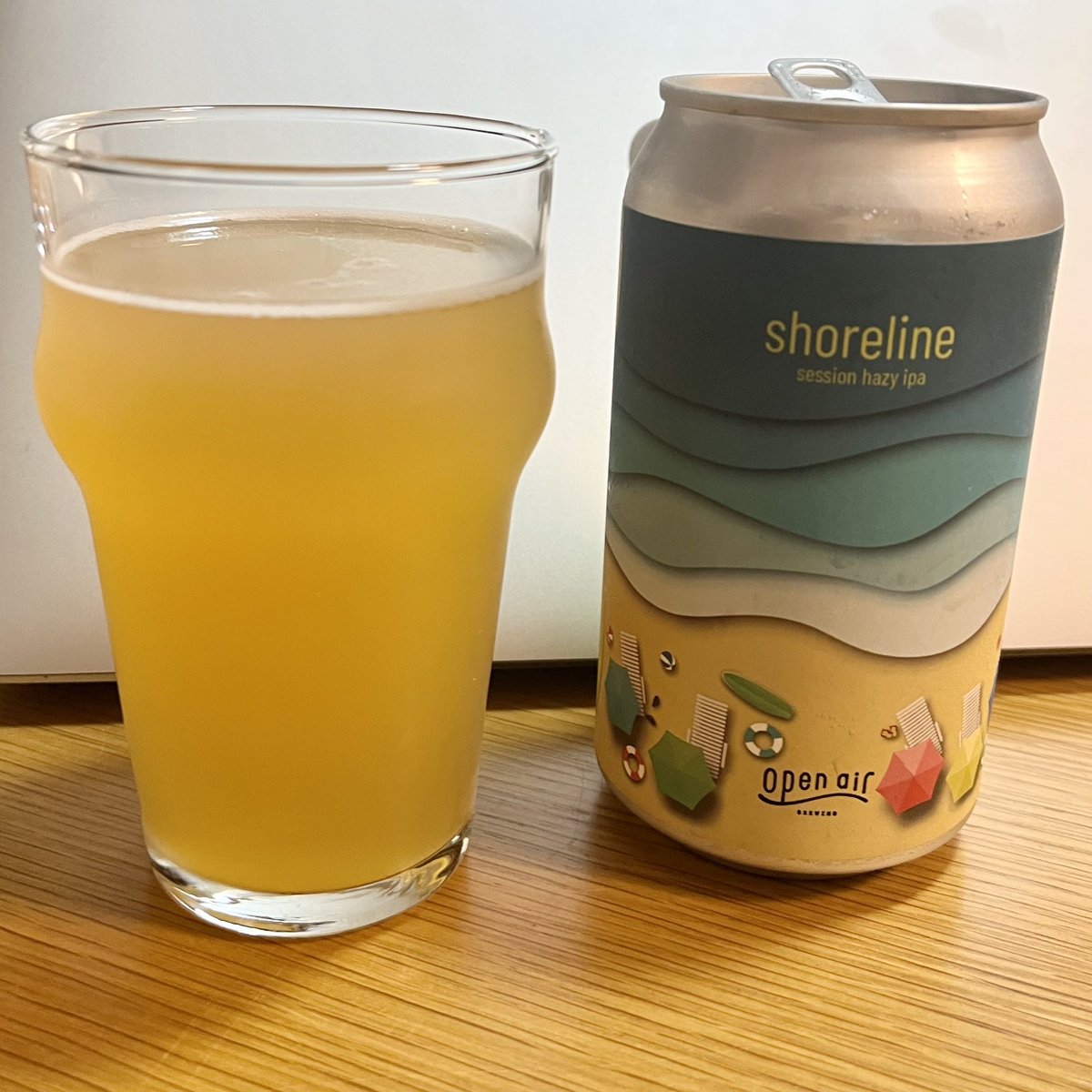 shorelineの匂いで
私どこかに行けそう
 #openairbrewing