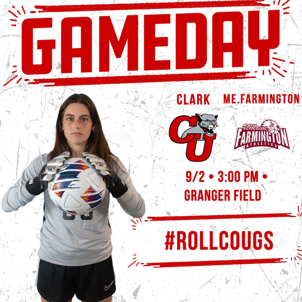 It's GAMEDAY!! We host our home opener today as we welcome Maine Farmington to Worcester!!

⏰ 3:00 p.m.
📍 Granger
📹 bit.ly/3Z0WjNJ
📊 bit.ly/44EQgPY

#RollCougs