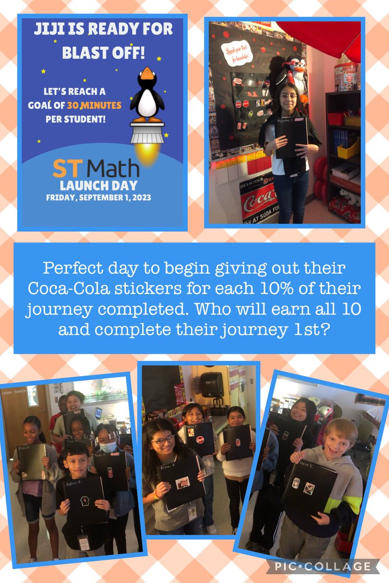 KariDierks's tweet photo. Today was one of those perfectly imperfect days…
1. forgot to wear my JiJi shirt
2. class-link wasn’t working
…yet it was the perfect day to celebrate success, share some special incentives, and read book about JiJi ! 😉 #BeFlexible
@GreensptES_AISD @STMath #STMathLaunchDay https://t.co/zU1m0Al8XK