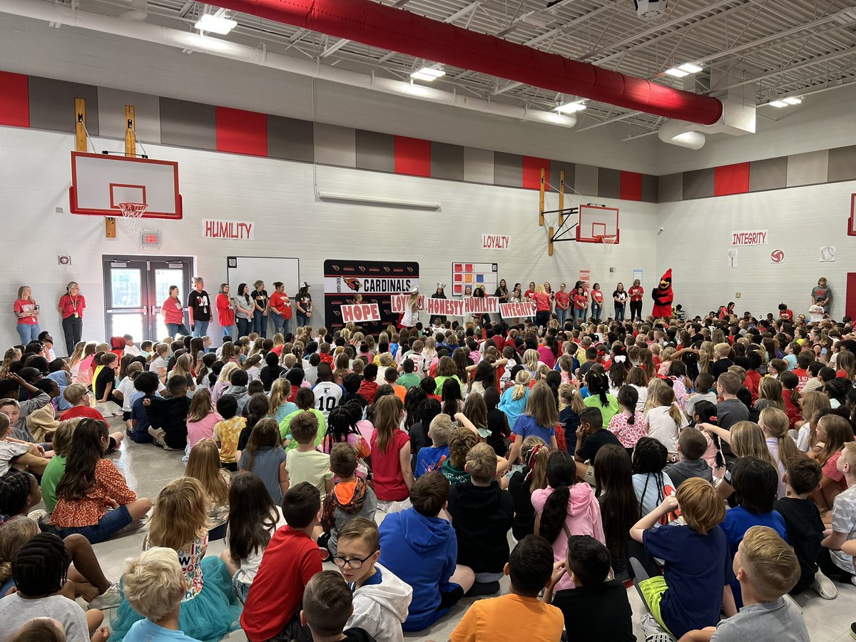MrsBakerNCE's tweet photo. First Spirit Rally in the books! #NCExcels https://t.co/F6OShTp6GI