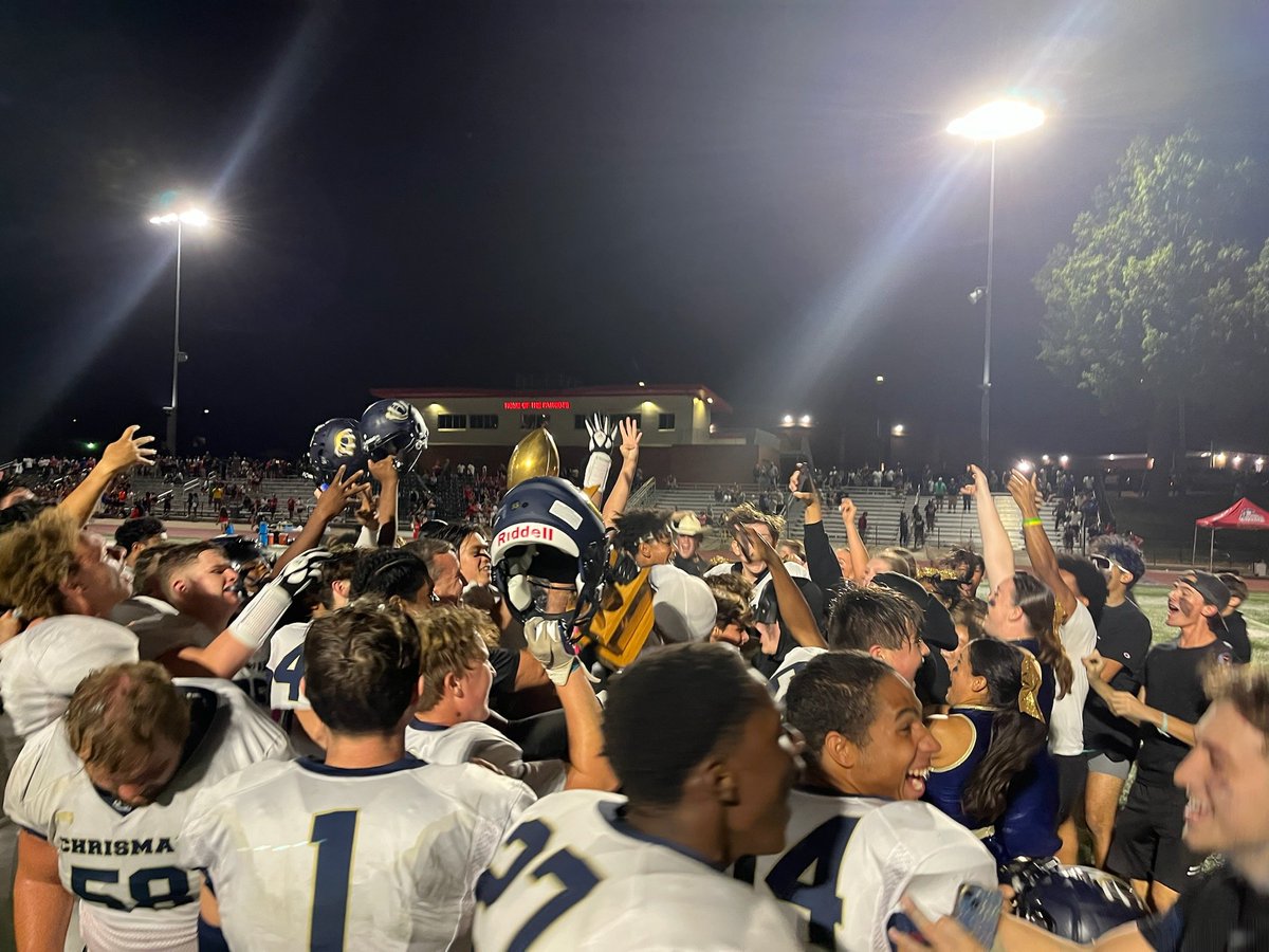 Congratulations <a href="/ChrismanBears/">William Chrisman</a>FB on your 20-14 win over Truman. The streak continues &amp; the Wagon Wheel trophy stays with the @ChrismanBears!