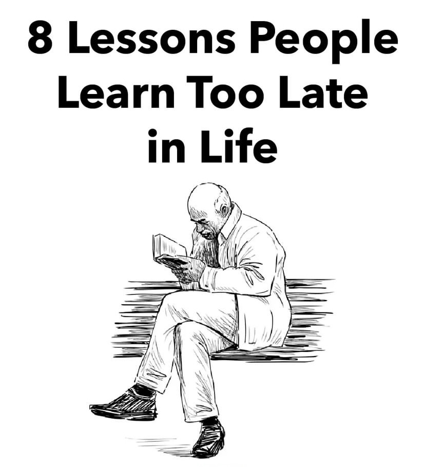 8 Lessons YOU need to learn NOW… -Thread-