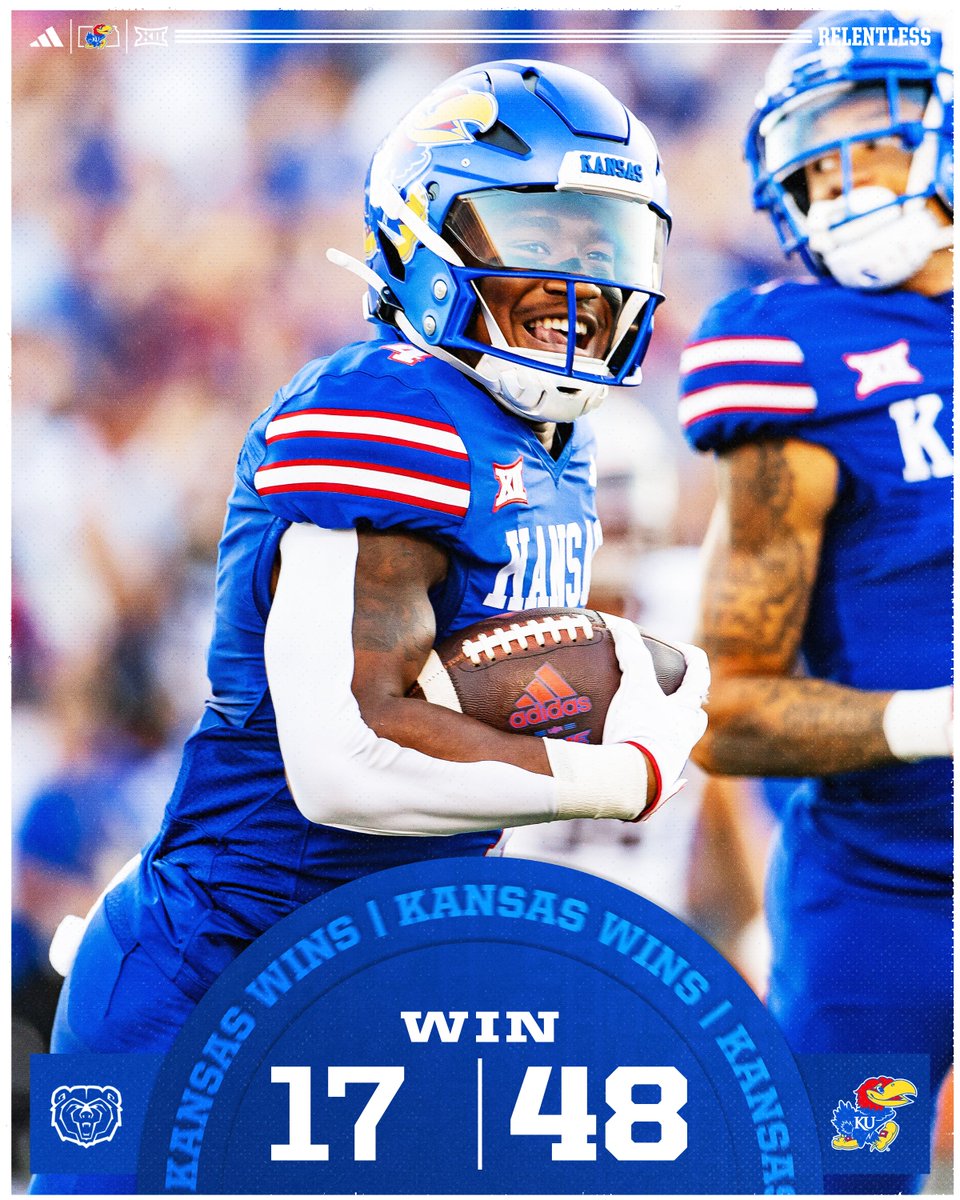 KU_Football's tweet photo. 1-0 https://t.co/7FYE0Ufz96