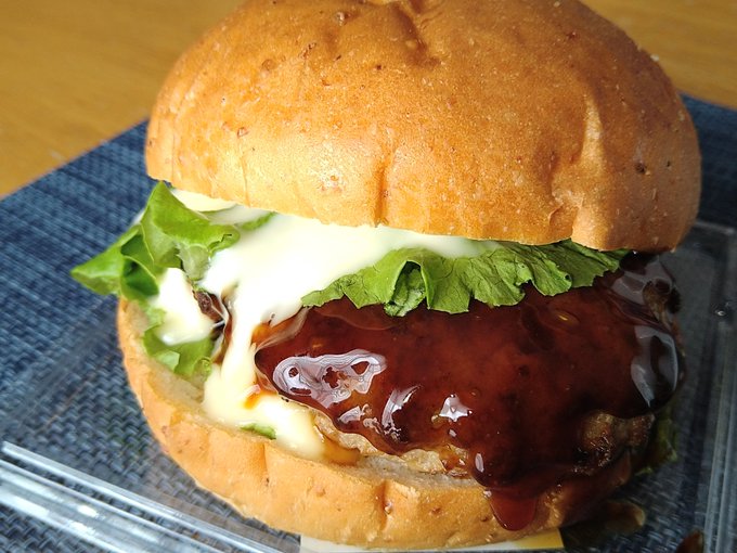 照り焼きバーガー(゜д゜)ウマー 