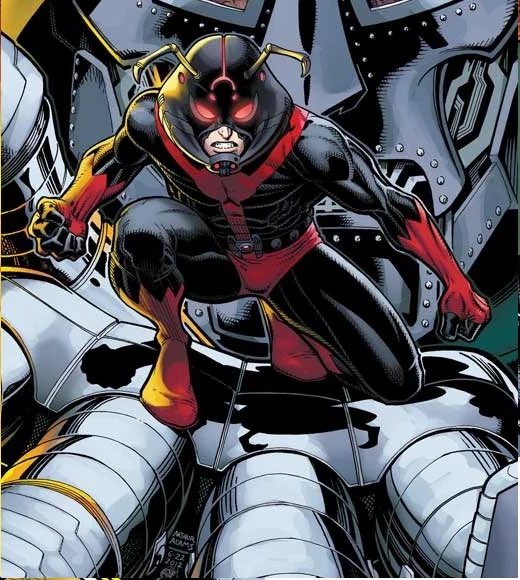marvelfan5595's tweet photo. Ngl but I feel that Armor Wars maybe could set up an future storyline for AM4 dealing with Sonny Burch and Mitchell Carson and possibly setting up this guy right here….. #ArmorWars #AntMan4 #EricOGrady #BlackAnt https://t.co/qgAxzWv49V