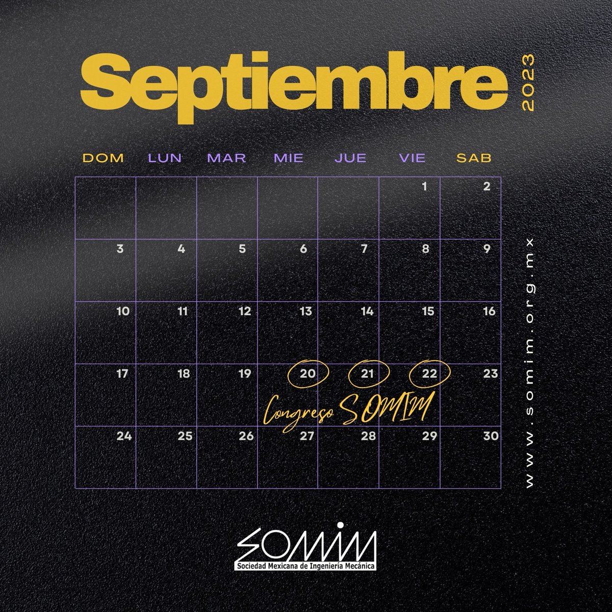 somim_mx's tweet photo. It's the final countdown!!! 🎶
Tenemos una cita del 20 al 22 de septiembre en Cd. Juárez, ❗️¡te esperamos!❗️ 🥳
#Congreso #SOMIM #CdJuárez https://t.co/7FTgiGaLkV