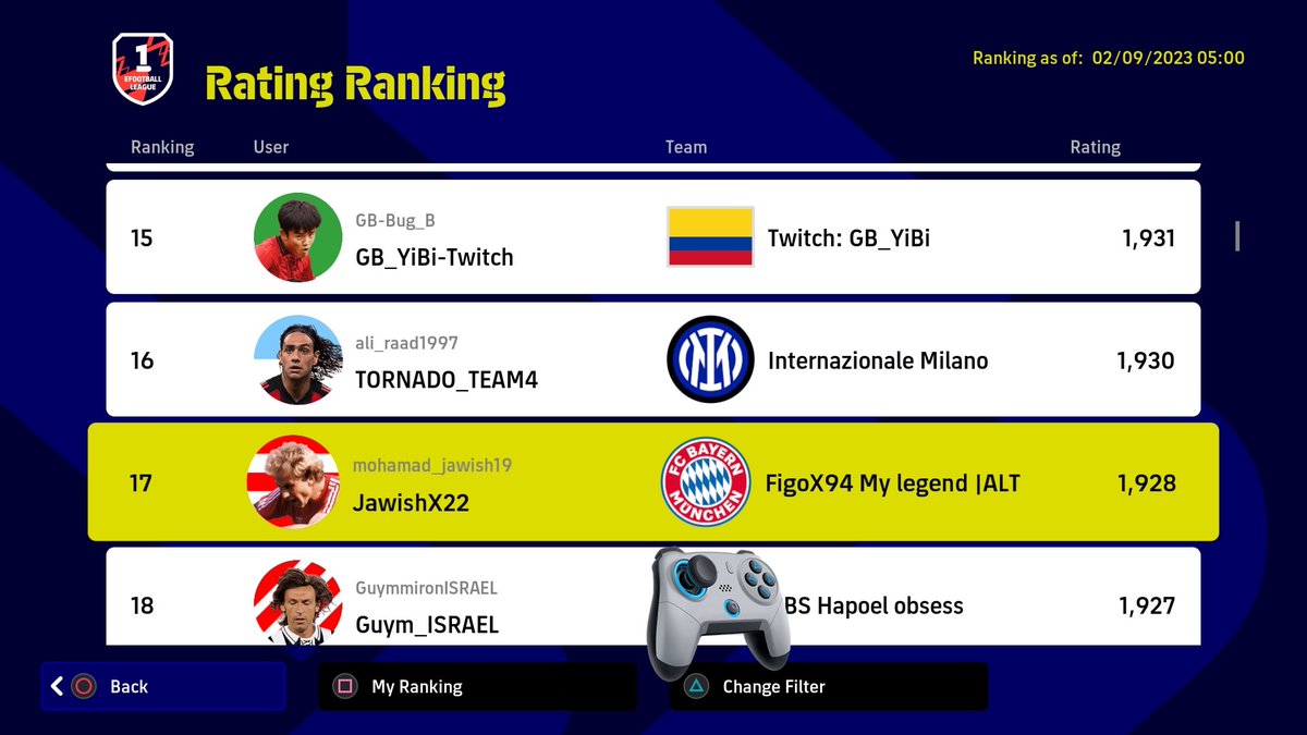 JawishX22's tweet photo. 🎮🎮🔥

#eFootball2023 https://t.co/W1ovjsUDb7