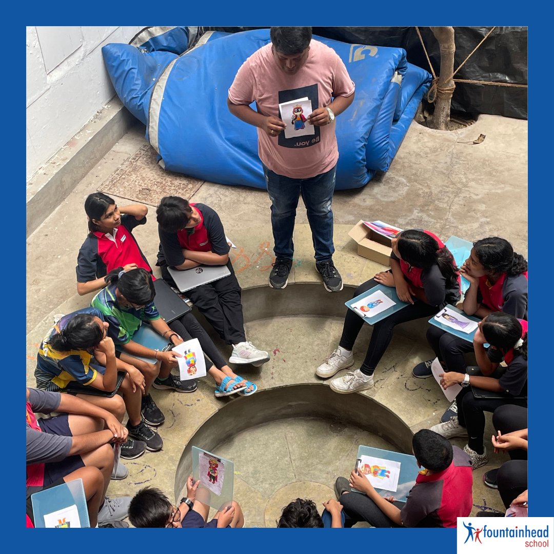 FSSurat's tweet photo. G8 students engaged in a coloring activity, boosting affective skills &amp; exploring color symbolism in their Language and Literature Unit "From Foe to Friend" unit! 🎨 #fsway #fshappenings #iblearnerprofile @iborganization https://t.co/0ffkNRuFmU