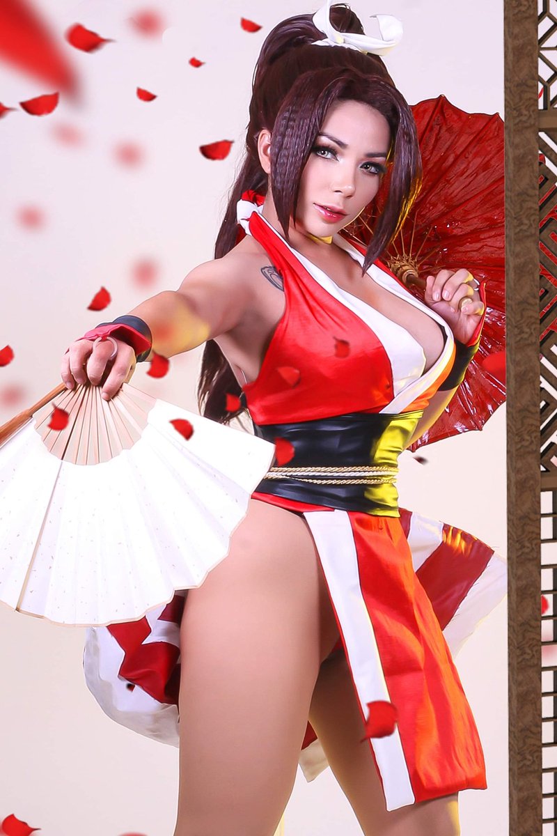 ateneacosplay's tweet image. Hoy le toco a twitter primero ! ❤️❤️👌 les deseo una hermosa noche y bonito fin de semana, duerman rico. Aquí les dejo estas postales de mi Cosplay de mai espero les gusten ♥️🥰