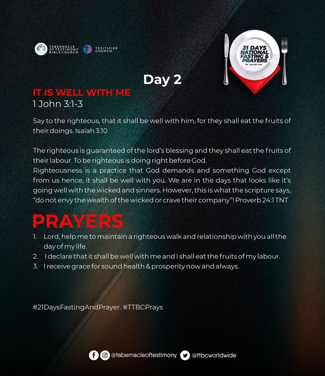 #Day2
#Day2OfFastingAndPrayer 
#HelpFromAbove 
Gabon Africa Amen