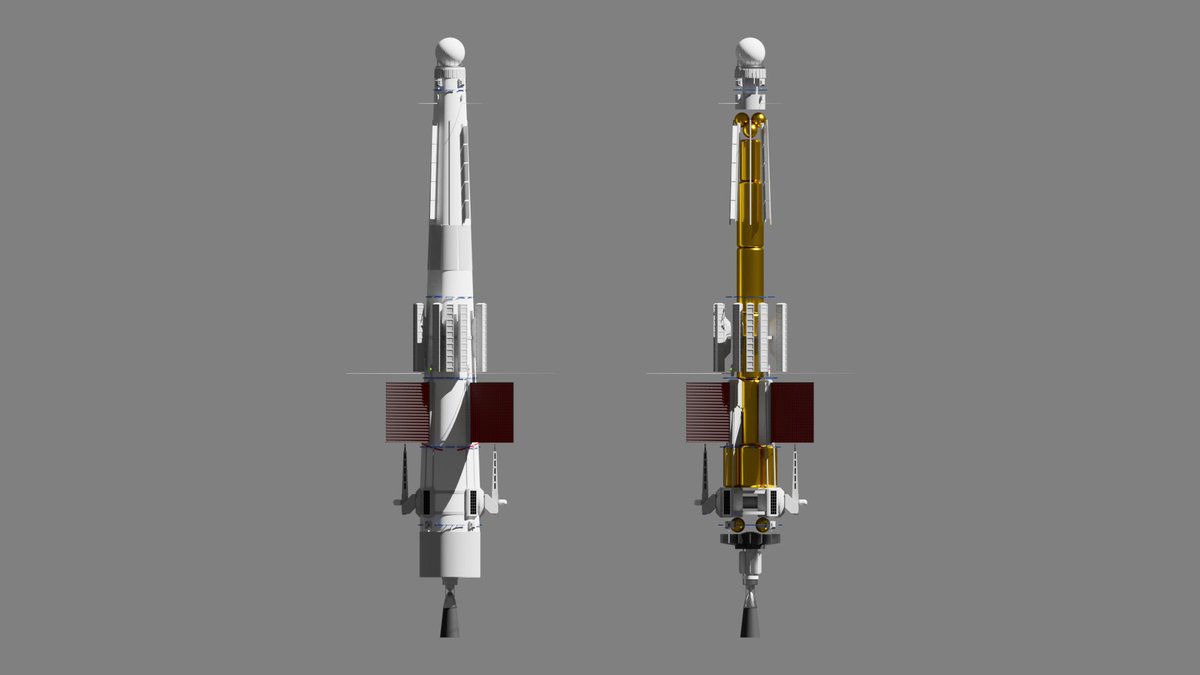 OneSidedBattle's tweet photo. At 20 meters in length the Kestrel provides a lower risk alternative to manned patrol and interdiction craft while having more Delta V and armament than smaller drones. https://t.co/YUu6uox5x5