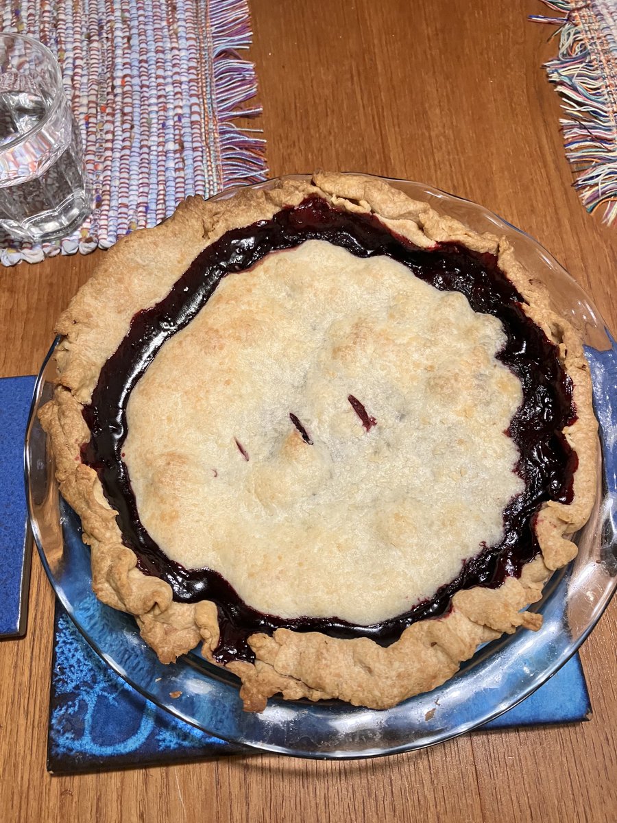 Too long since my last ollaliberry pie!