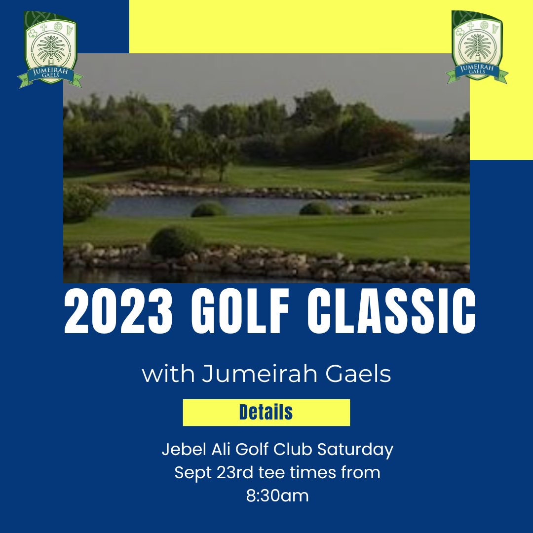 another first for the club, league and championship winners in March, Golf Classic in September, we're building something big here for our community. we start training in sept also across all codes, send us a message for details or check out the website in the bio
<a href="/officialgaa/">The GAA</a>