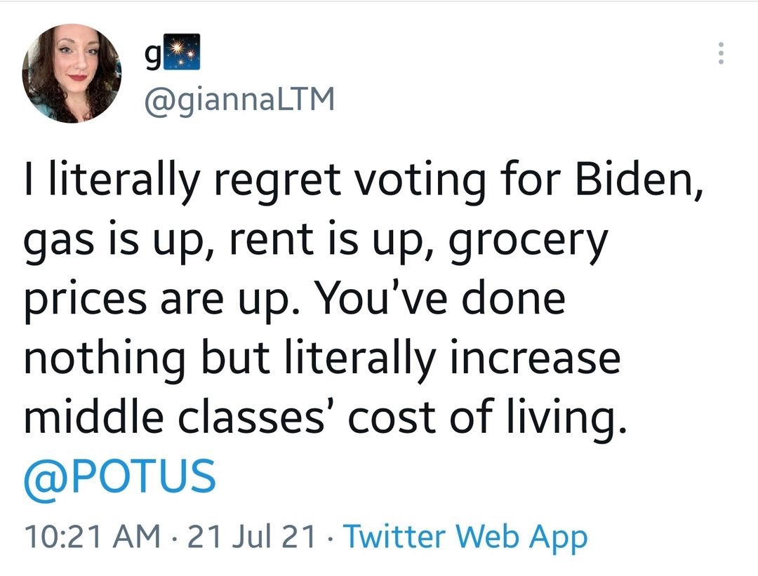 Do you think most Biden voters feel this way?