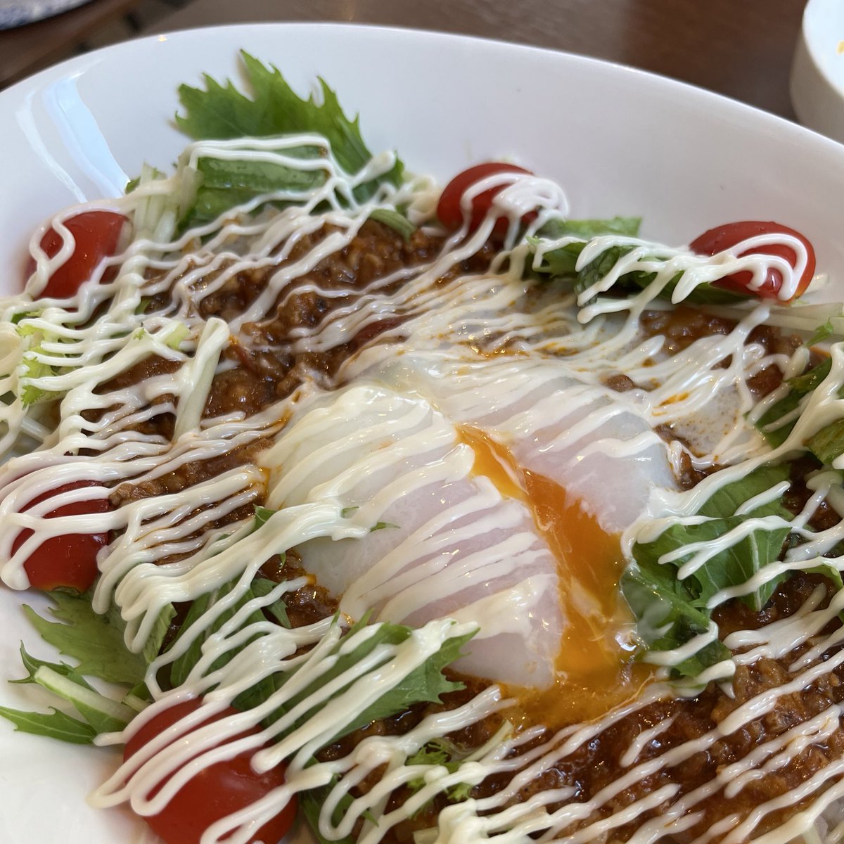 久しぶりに #いちまるカフェ でタコライス。
タコライス界で上位に入ると思う！