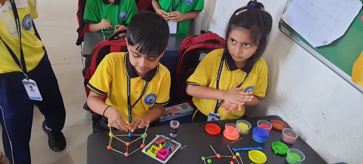 SuyogSunderjiWS's tweet photo. STEAM Challenge- building 3D structure with clay and toothpick in grade 2 of Suyog Sunderji Wisdom School.
#school #kids #natural #learning #learnwithfun #ssws #students #3d #structure #3dstructure #childrens #experiment #learning #learnwithfun https://t.co/XKTytKReCS