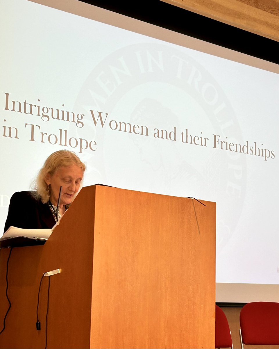 TrollopeSociety's tweet photo. We had a great start to our Women in Trollope conference yesterday with talks from Prof Dinah Birch snd Dr Ellen Moody. Lots more to come today! #WIT23 https://t.co/YT8LuuI6X6