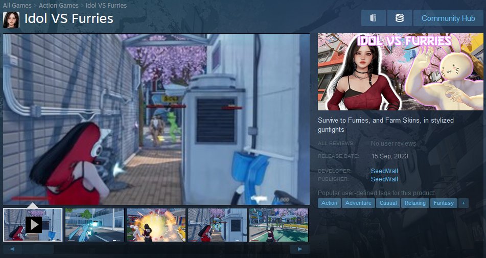 seed_wall's tweet photo. The game page has been added to steam  

Add to wishlist now ! 
https://t.co/MMaBOrA06C

 #indiegame #indiegamedev #videogames #steam #unrealengine https://t.co/XEudsDFxWh