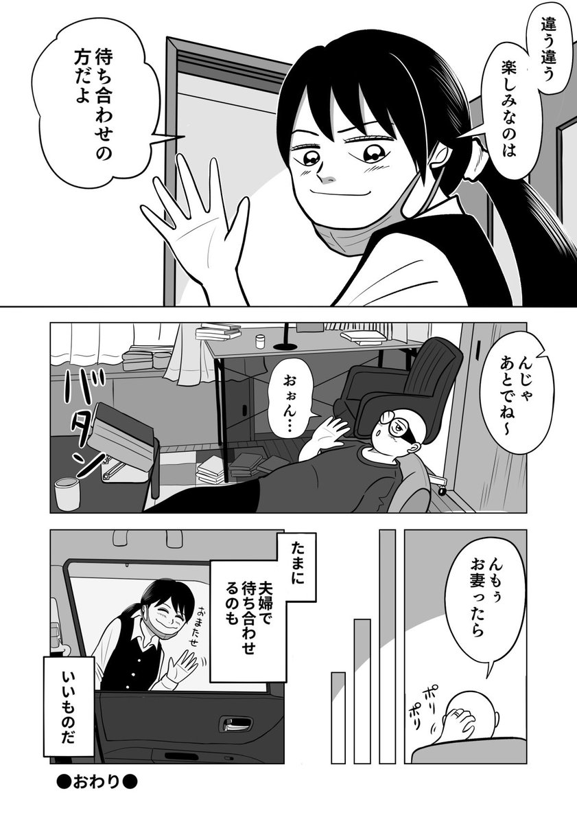 月見バーガーで待ち合わせ
2/2

#ちりつも日常 